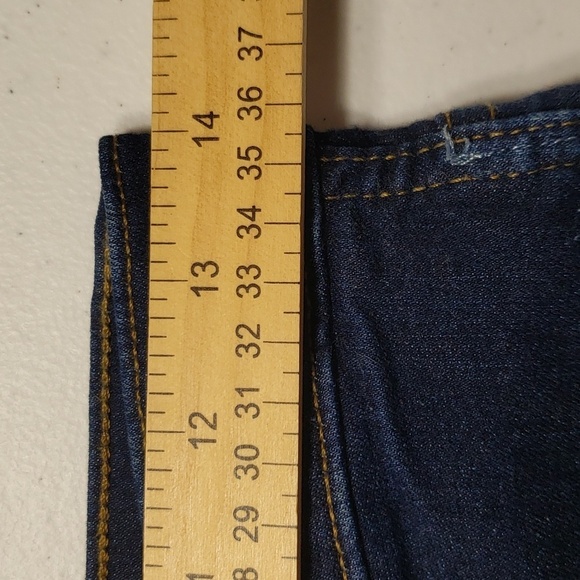 Madewell Women Skinny Jeans 28 High-Rise Tapered Dark Blue Denim Classic Casual - Picture 14 of 16